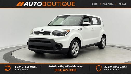 Clear White 2018 Kia Soul Base