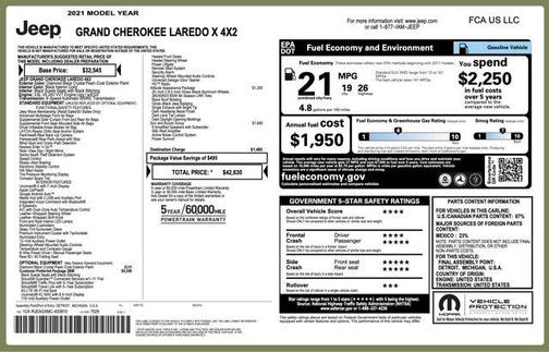 2021 Jeep Grand Cherokee Laredo