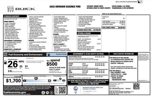 2023 Buick Envision Essence FWD