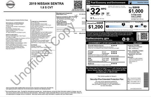 2019 Nissan Sentra S