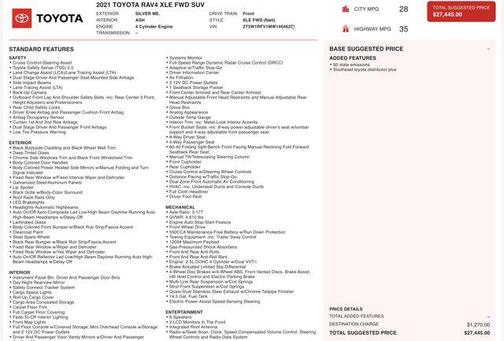 2021 Toyota RAV4 XLE