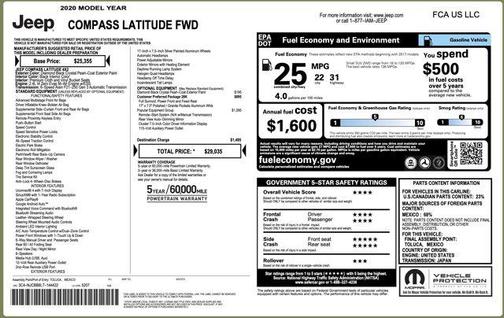 2020 Jeep Compass Latitude