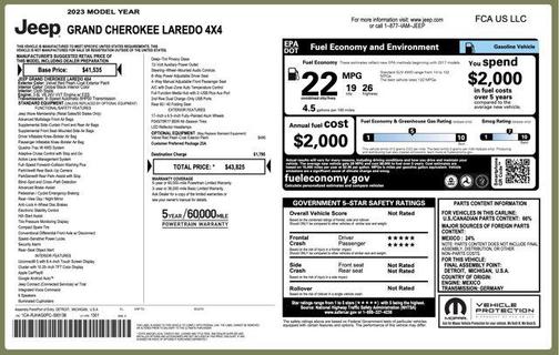 2023 Jeep Grand Cherokee Laredo