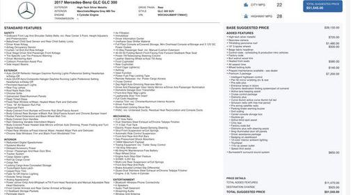 2017 Mercedes-Benz GLC 300 Base