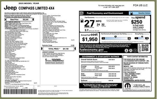 2025 Jeep Compass Limited