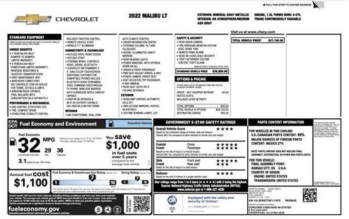 2022 Chevrolet Malibu FWD LT