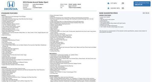 2018 Honda Accord Sport