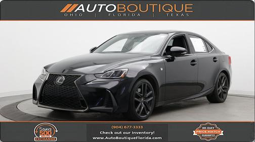 Black 2019 Lexus IS 300 Base