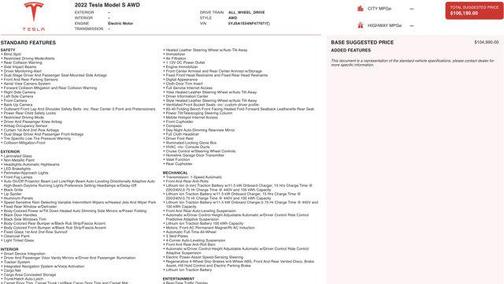 2022 Tesla Model S AWD