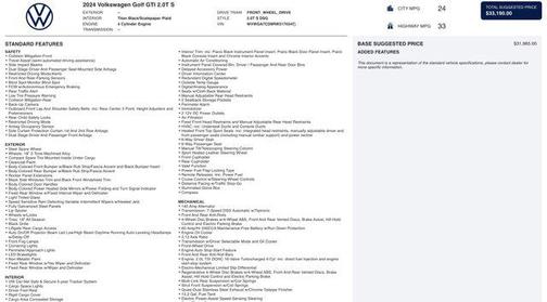 2024 Volkswagen Golf GTI 2.0T S DSG