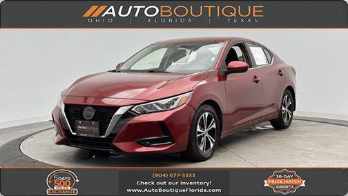 Scarlet Ember Tintcoat 2021 Nissan Sentra SV