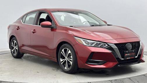 Scarlet Ember Tintcoat 2021 Nissan Sentra SV