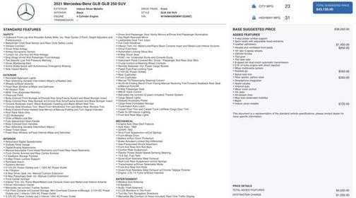 2021 Mercedes-Benz GLB 250 Base