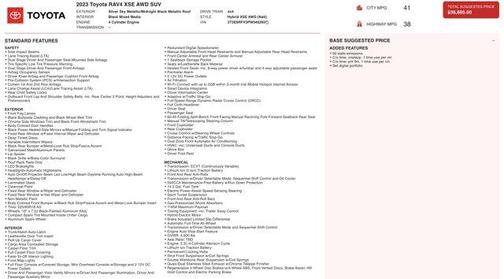 2023 Toyota RAV4 Hybrid SE