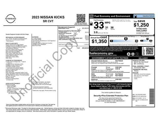 2023 Nissan Kicks SR