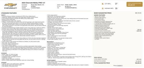 2023 Chevrolet Malibu FWD 1LT