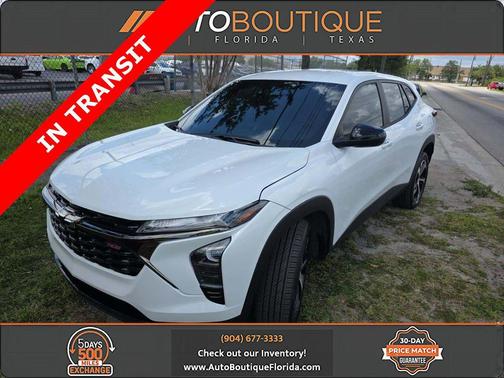 Summit White 2024 Chevrolet Trax FWD 1RS