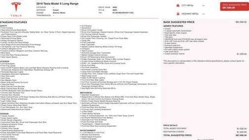 2019 Tesla Model X Long Range