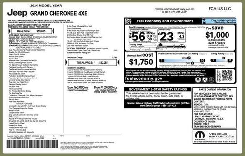 2024 Jeep Grand Cherokee 4xe Base