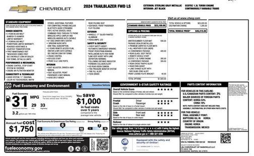 2024 Chevrolet Trailblazer LS