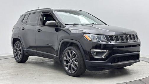Diamond Black Crystal Pearlcoat 2021 Jeep Compass 80th Special Edition