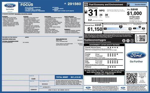 2018 Ford Focus SE