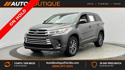 Predawn Gray Mica 2018 Toyota Highlander XLE