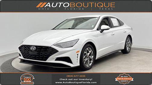 Serenity White 2023 Hyundai SONATA SEL