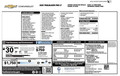2025 Chevrolet Trailblazer LT