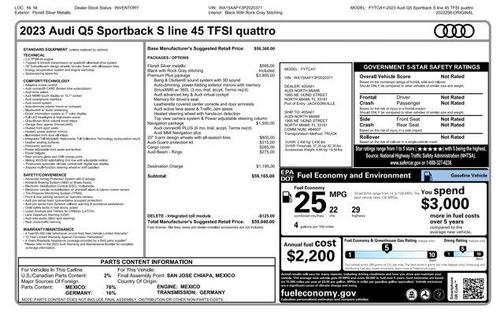 2023 Audi Q5 45 S line Premium Plus