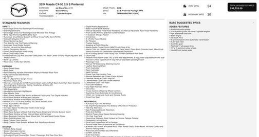 2024 Mazda CX-50 2.5 S Preferred Package