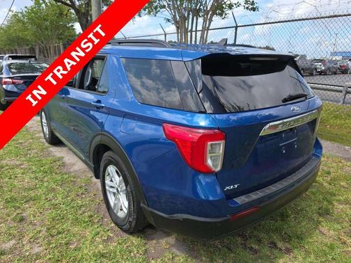 Atlas Blue Metallic 2022 Ford Explorer XLT