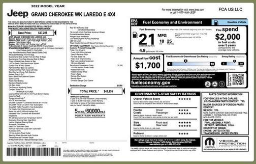 2022 Jeep Grand Cherokee Laredo