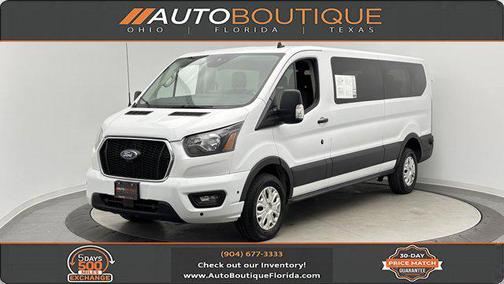 Oxford White 2024 Ford Transit-350 XLT