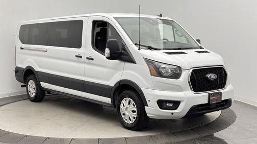 Oxford White 2024 Ford Transit-350 XLT