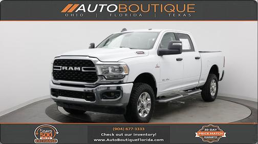 Bright White Clearcoat 2024 RAM 2500 Big Horn Crew Cab 4x4 6'4' Box