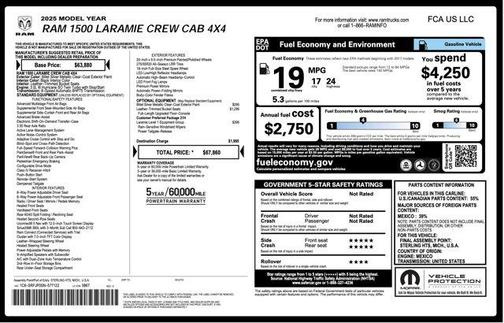 2025 RAM 1500 Laramie