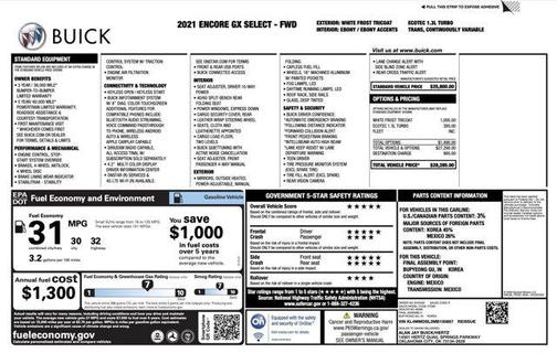 2021 Buick Encore GX Select