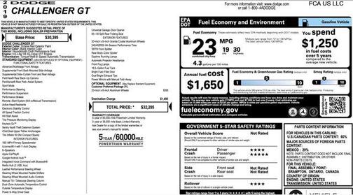 2019 Dodge Challenger GT