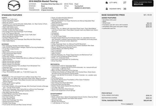 2018 Mazda Mazda3 Touring