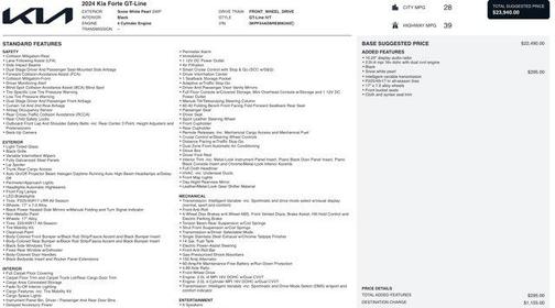 2024 Kia Forte GT-Line