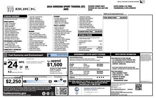 2024 Buick Envision Sport Touring AWD