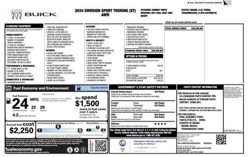 2024 Buick Envision Sport Touring AWD