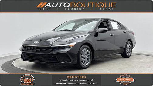 Abyss Black 2024 Hyundai ELANTRA SEL