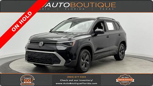 Deep Black Pearl 2025 Volkswagen Taos 1.5T S