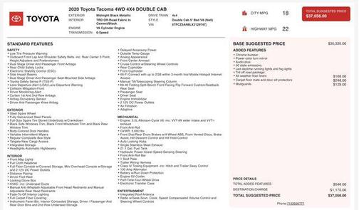 2020 Toyota Tacoma TRD Off Road