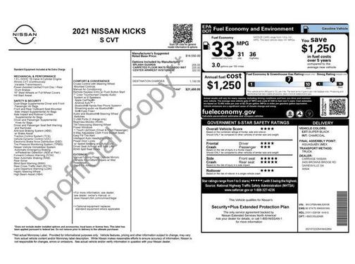 2021 Nissan Kicks S