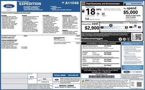 2025 Ford Expedition Platinum