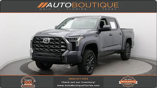Magnetic Gray Metallic 2025 Toyota Tundra Hybrid Platinum