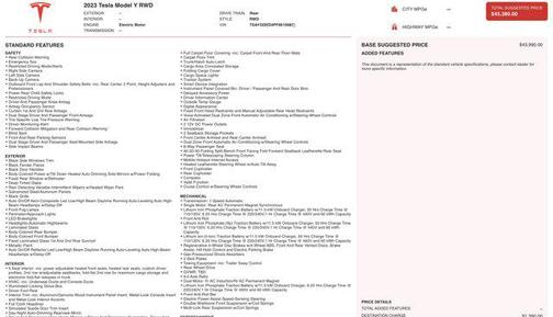 2023 Tesla Model Y RWD
